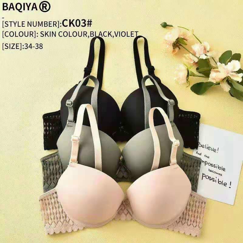 Áo Ngực Su Có Gọng Đệm Dày Siêu Nâng, Áo Lót Su Bản Dây Ren Hieu store24h - CK03