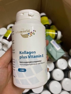 Hàng Đức đủ bill kollagen plus Vitamin E