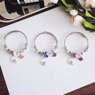 Vòng Sliver [ Bạc] Sẵn Charm