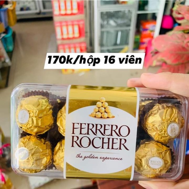 🎉SOCOLA FERRERO ROCHER - hộp 16 viên date 28/11/2020