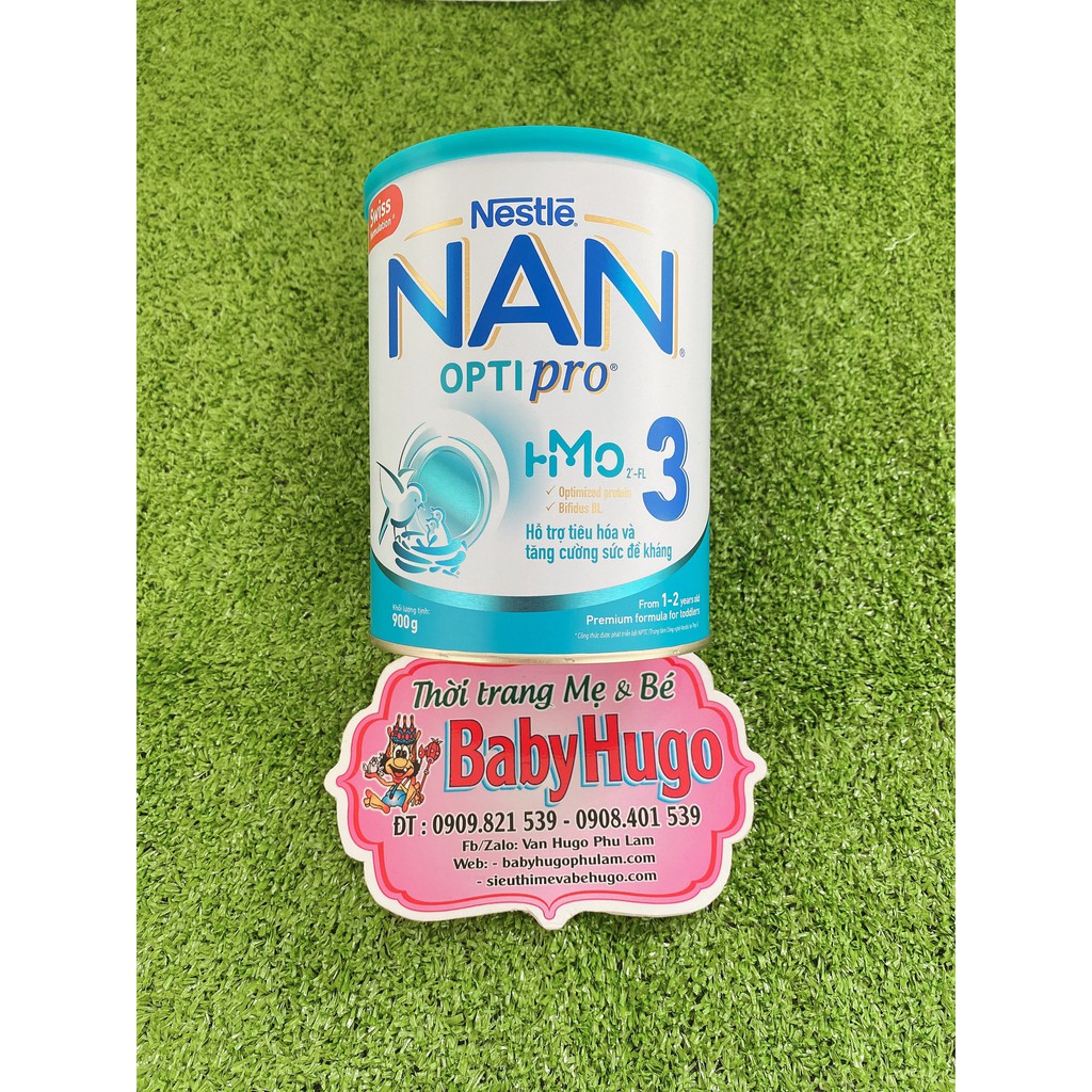 [MẪU MỚI] Sữa bột Nestle NAN OPTIPRO 3 900Gr