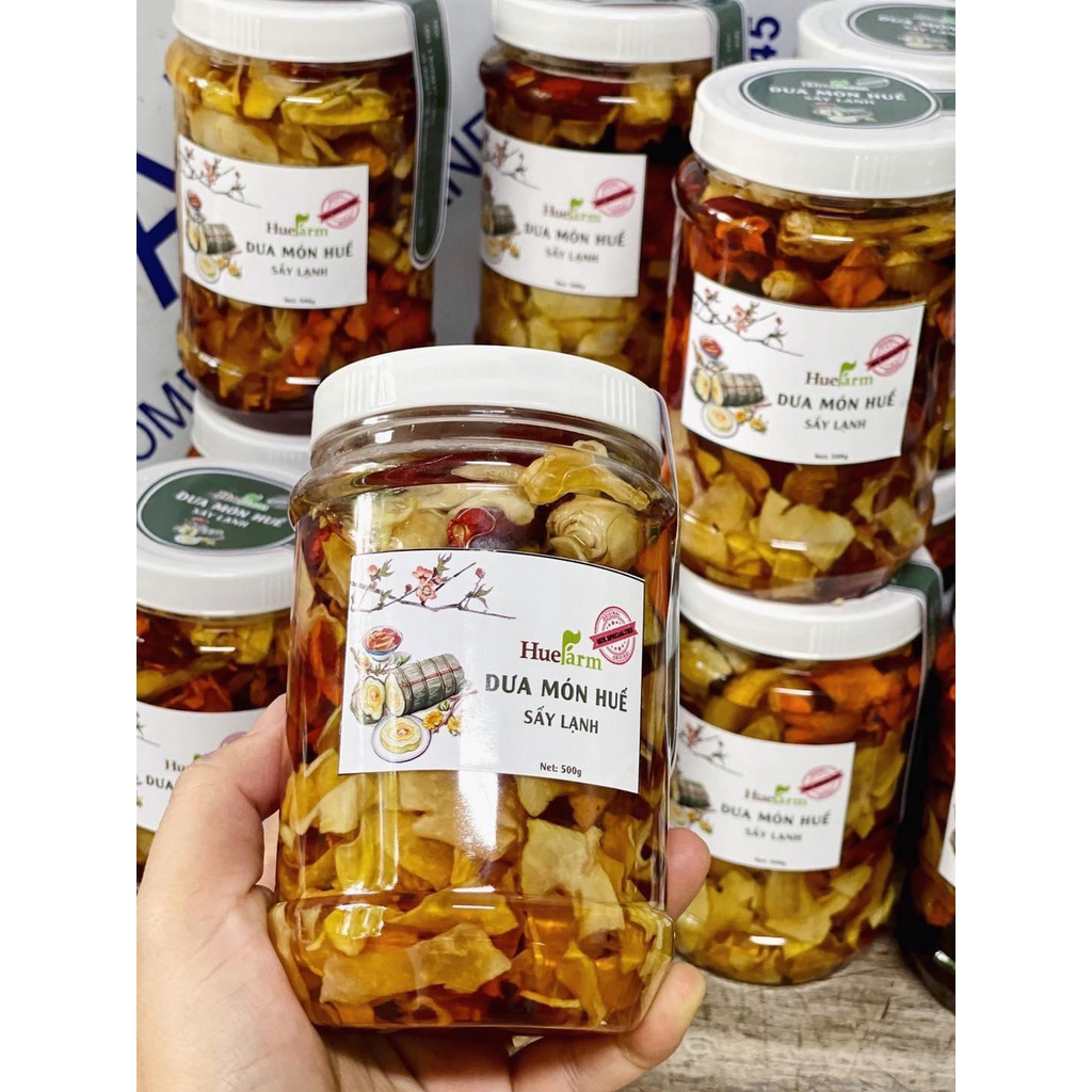 Dưa món Huế sấy lạnh