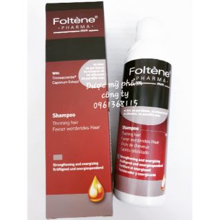 Dầu gội giảm rụng tóc Foltène 200ml Ý