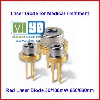 Diode laser đỏ 650/660nm 50/100mw chuyên dụng cho y tế