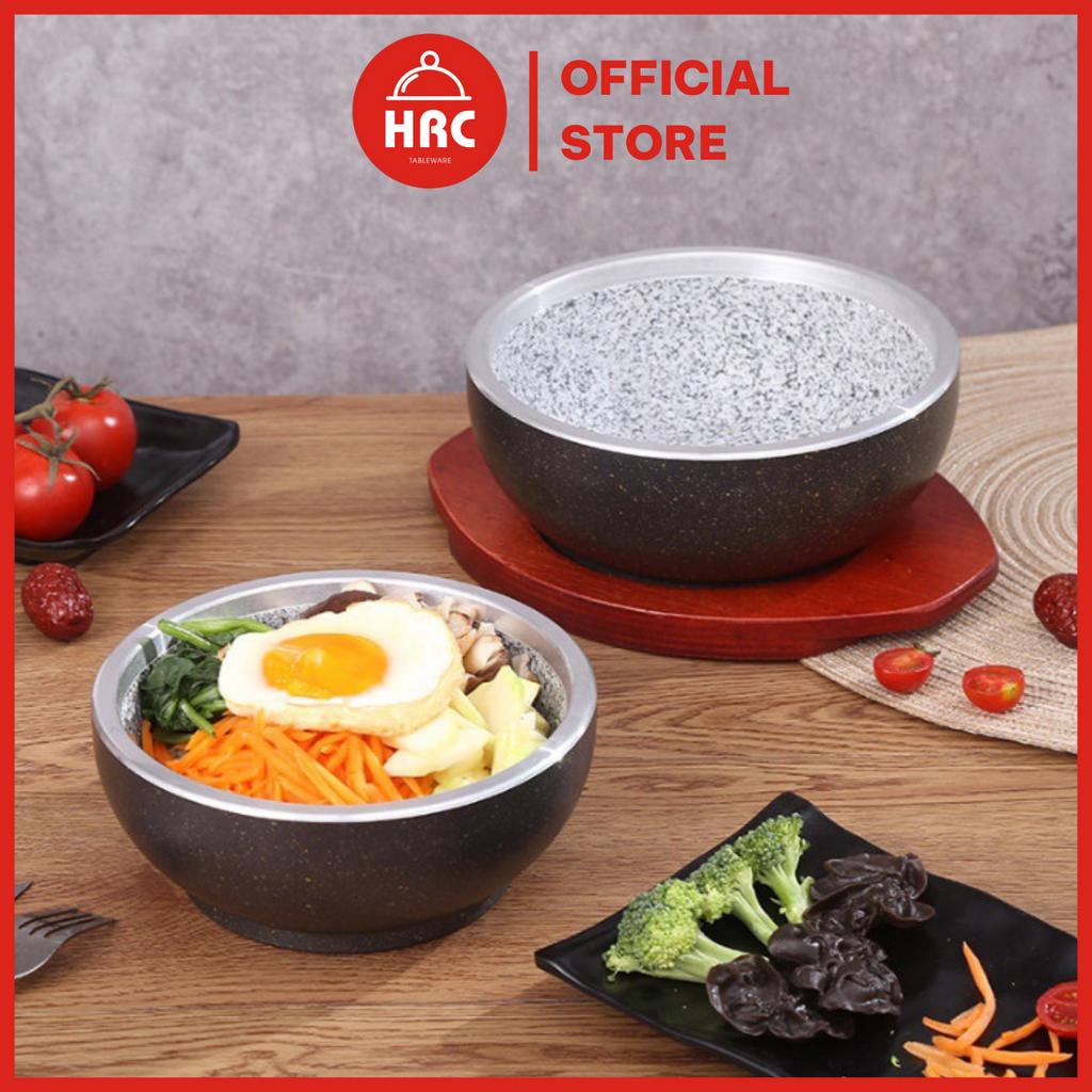 Bát Đá Giữ Nhiệt Màu Đen Kim Loại Tặng Kèm Đế Gỗ Hàn Quốc Tô Đá Giữ Nhiệt 100% Tự Nhiên BEHOMEMALL