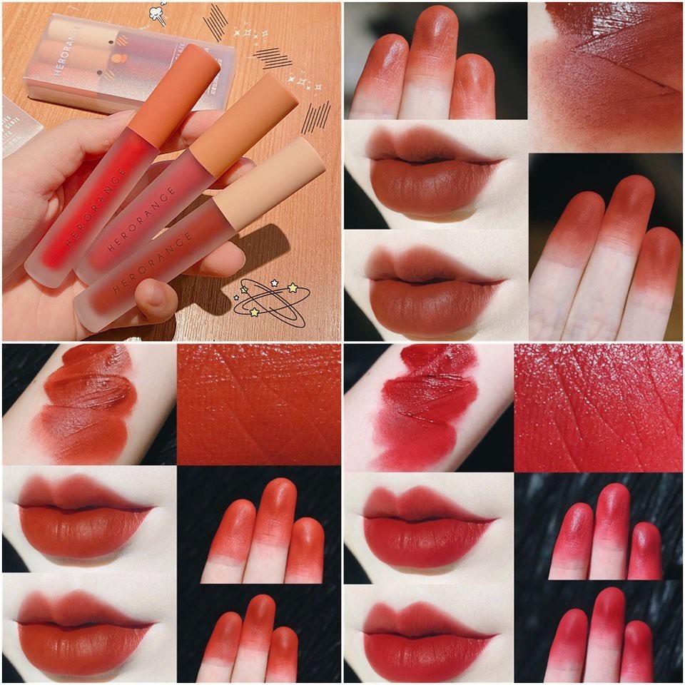 Set 3 son kem lì HUDAPRO nội địa matte lipstick lâu trôi mịn môi siêu cưng tiện lợi sỉ tốt NGỰA BEAUTY | BigBuy360 - bigbuy360.vn