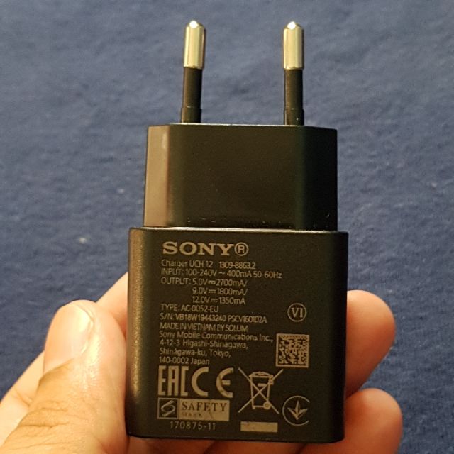 Sạc Nhanh SONY XA1, XA1 Ultra/Plus, XA2, XA2 Ultra Chính Hãng Mới 100%