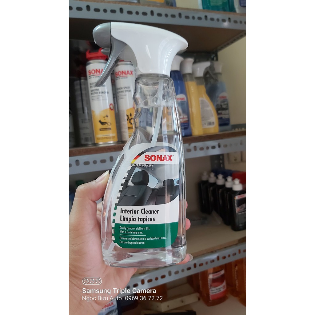 DUNG DỊCH VỆ SINH NỘI THẤT XE HƠI SONAX 321200 (SONAX CAR INTERIOR ...