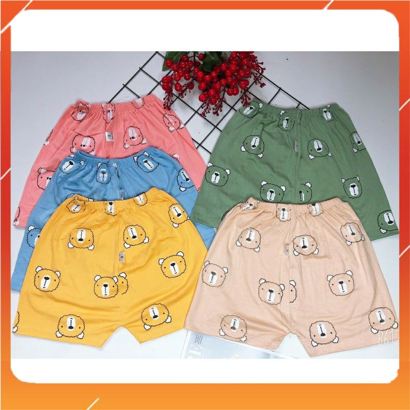 sét sét quần đùi cộc trẻ em chất peptit thun lạnh KWOO siêu mềm mịn mát cho bé trai/bé gái MS01 sezi từ 5kg -15kg