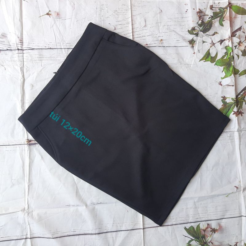 Chân váy ôm  công sở vải tuyết mưa cao cấp CÓ TÚI HAI BÊN VÀ CÓ XẺ SAU CV28