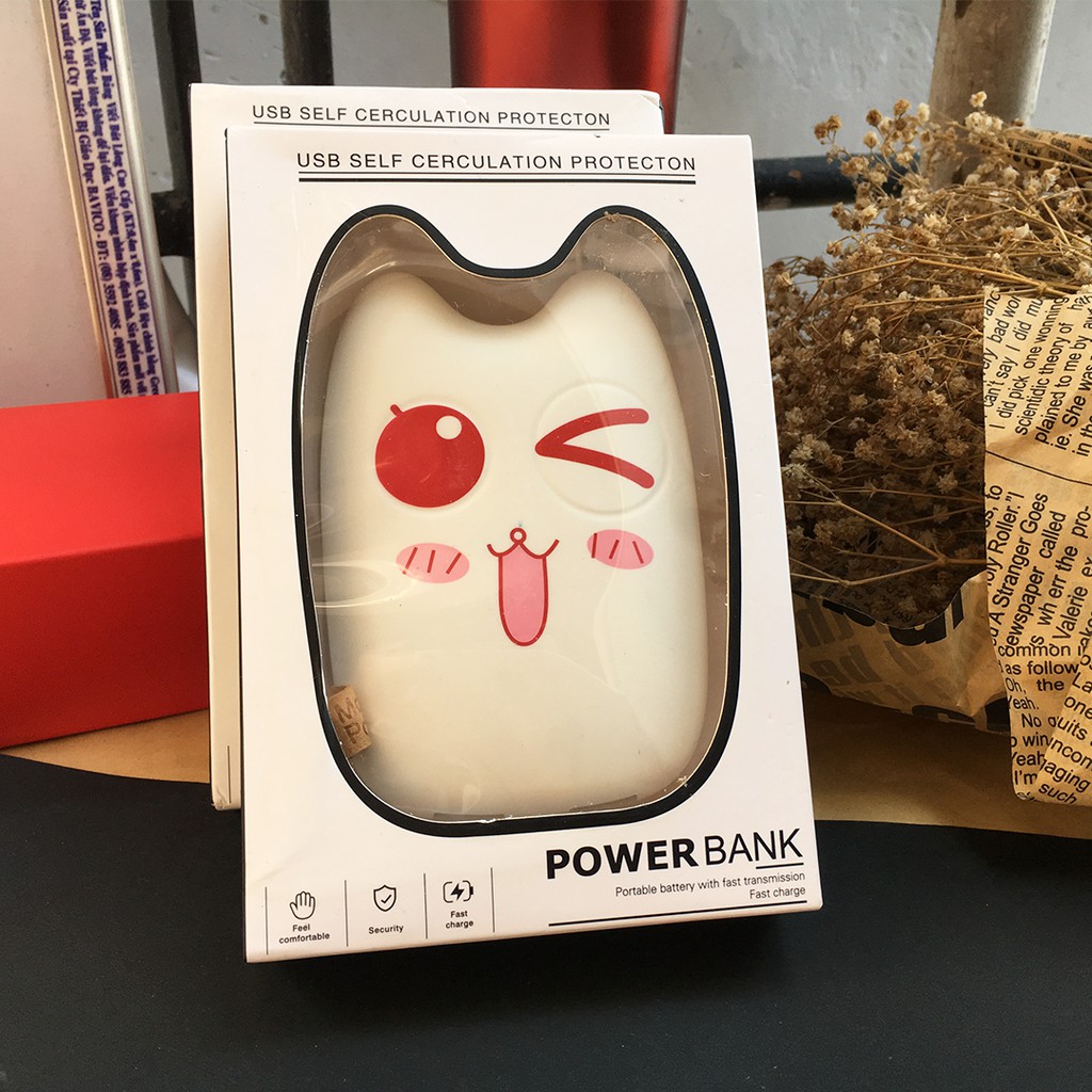 Pin sạc dự phòng Power Bank Totoro dễ thương 12000mAh