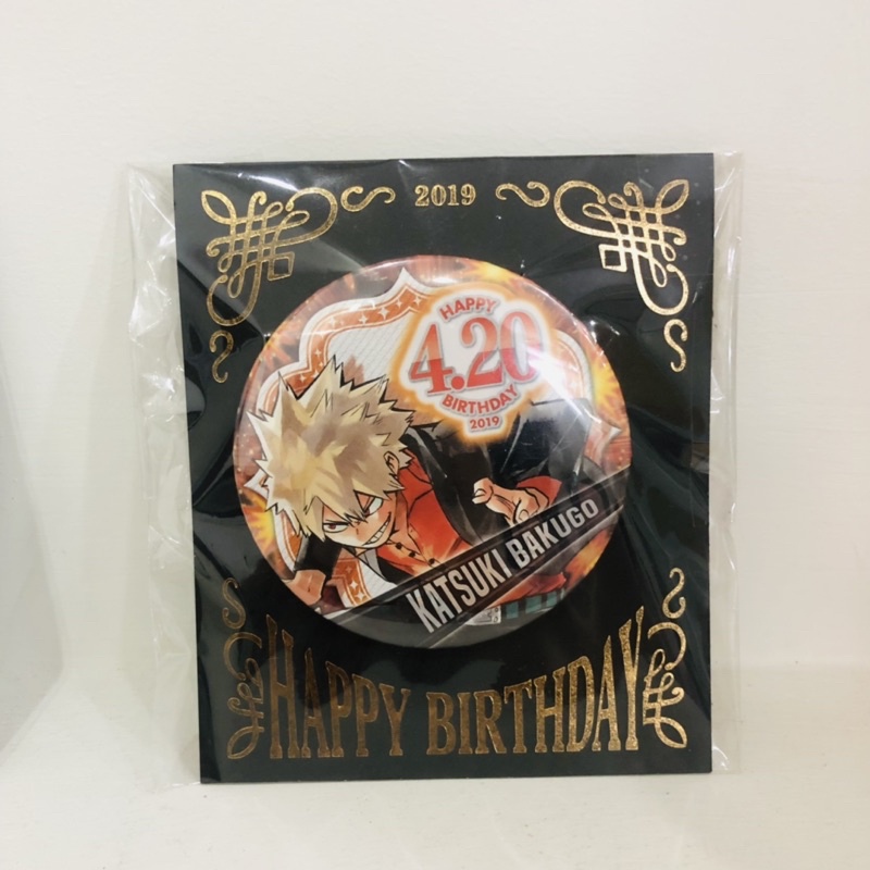 Badge sinh nhật - My Hero Academia - Học viện siêu anh hùng