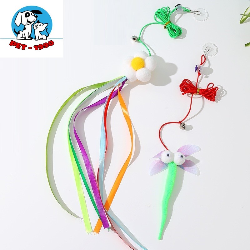 Đồ Chơi Dây Treo, Gắn Cửa Co Giãn Nhiều Mẫu Cute Cho Thú Cưng