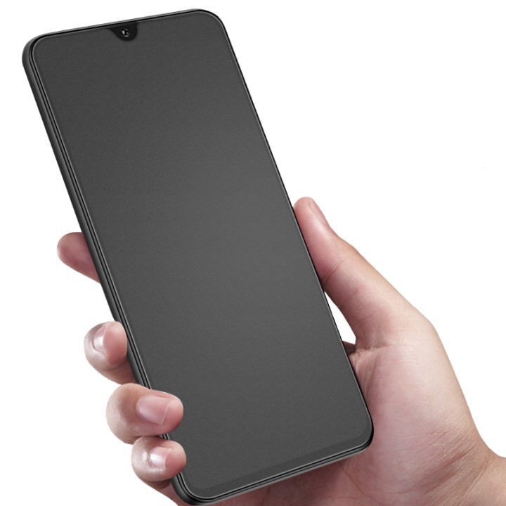 Kính Cường Lực Samsung A10 Nhám Chống Vân Tay , chống bụi, chống nước Poogroup