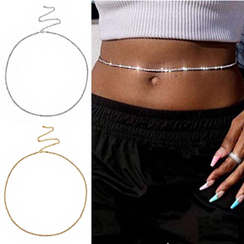 1 Dây Xích Đeo Hông Bằng Kim Loại Chất Lượng Cao Quyến Rũ Khi Đi Biển Cho Nữ