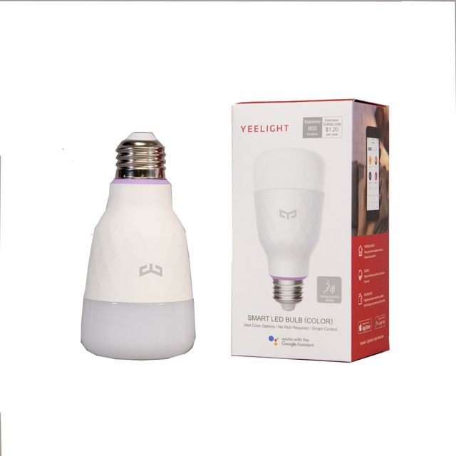 [Hỏa Tốc HN] Đèn thông minh Yeelight Bulb 1S, W3, 16 triệu màu điều khiển qua App, hỗ trợ Google, Alexa