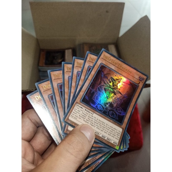 Thẻ bài: Despian Tragedy - GFP2-EN096 - Ultra Rare 1st Edition