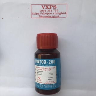 Hantox 200 xịt môi trường diệt ruồi, muỗi, ve, rận...