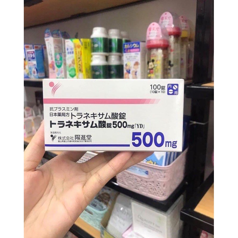 Viên uống trắng Transamin Skin White 500mg Nhật Bản | WebRaoVat - webraovat.net.vn