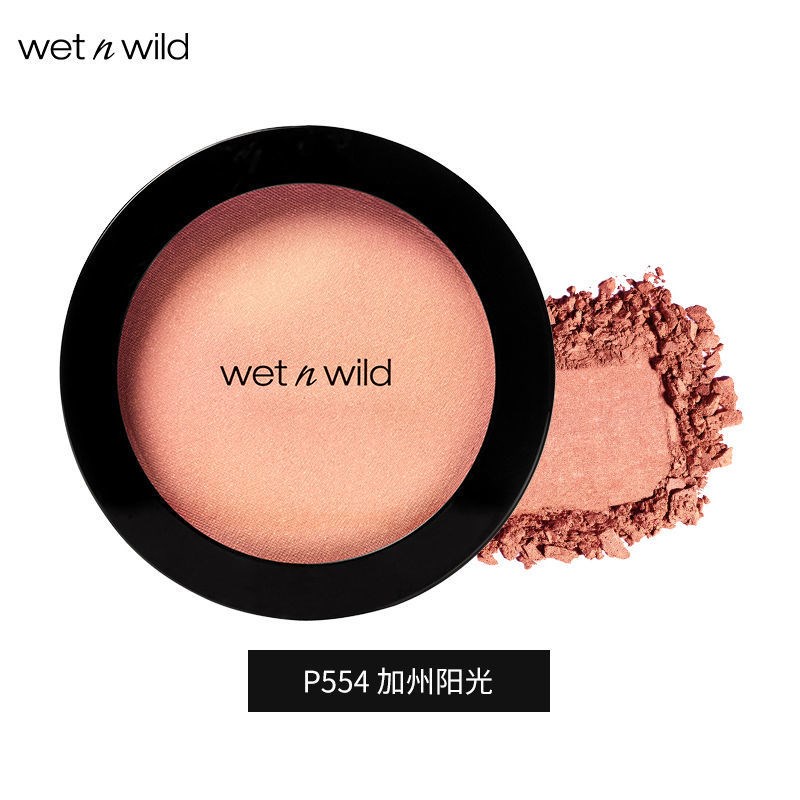 WET N WILD Phấn Má Hồng Màu nude Trang Điểm Tự Nhiên