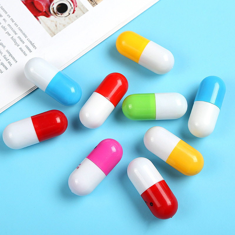 Bút bi thiết kế hình viên thuốc đáng yêu tiện lợi
