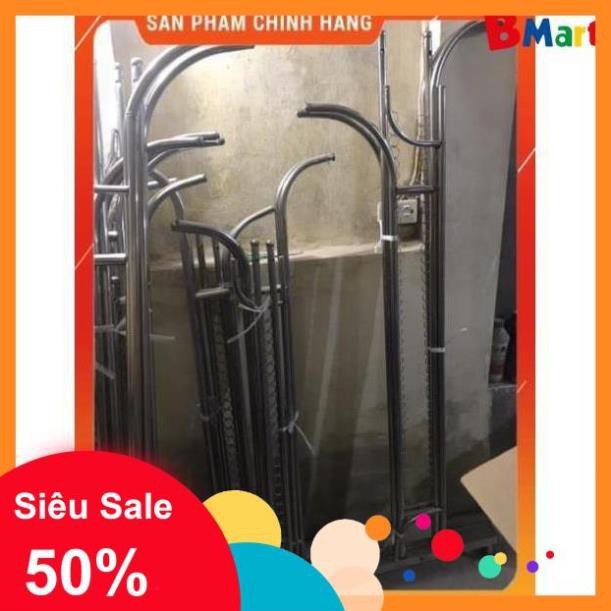 [Hỏa tốc 1H] Giàn phơi quần áo kép inox, giá phơi quần áo ĐƠN - KÉP inox 201 (có khuyên)  - BM NEW