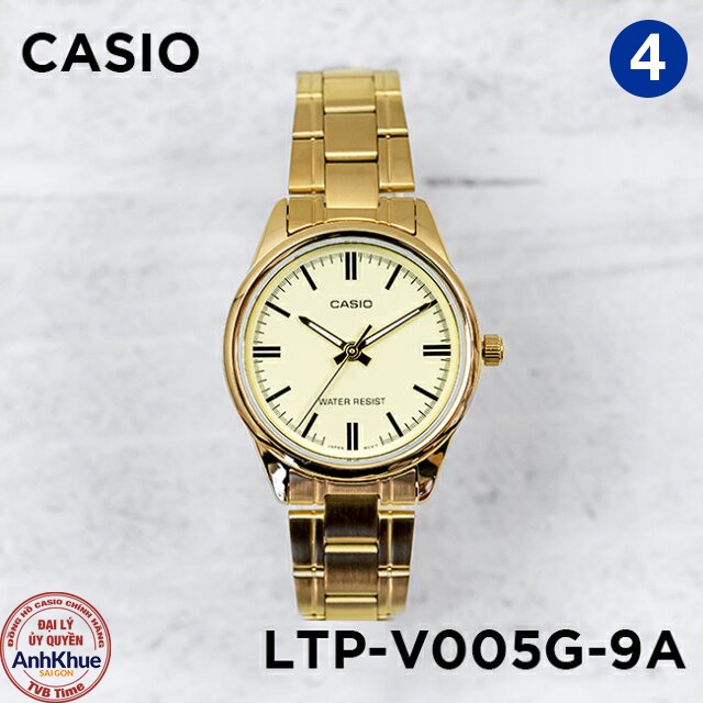 Đồng hồ nữ dây kim loại Casio Standard chính hãng Anh Khuê LTP-V005 Series (28mm)