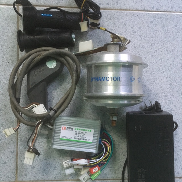 bộ chế xe đạp thường thành xe đạp điện full