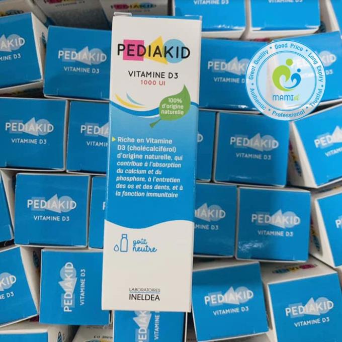 [GIÁ GỐC] Pediakid Vitamin D3 - Giải pháp cho trẻ còi xương -  Chai 20ml
