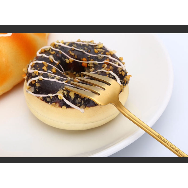 Muỗng cà phê bằng thép không gỉ đầu que kem