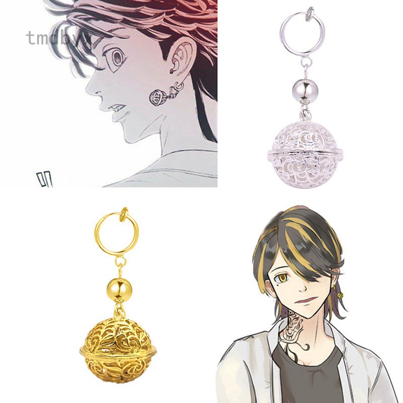 Tmdbyx 1 Bông Tai Kẹp Hóa Trang Nhân Vật Anime Tokyo Revengers