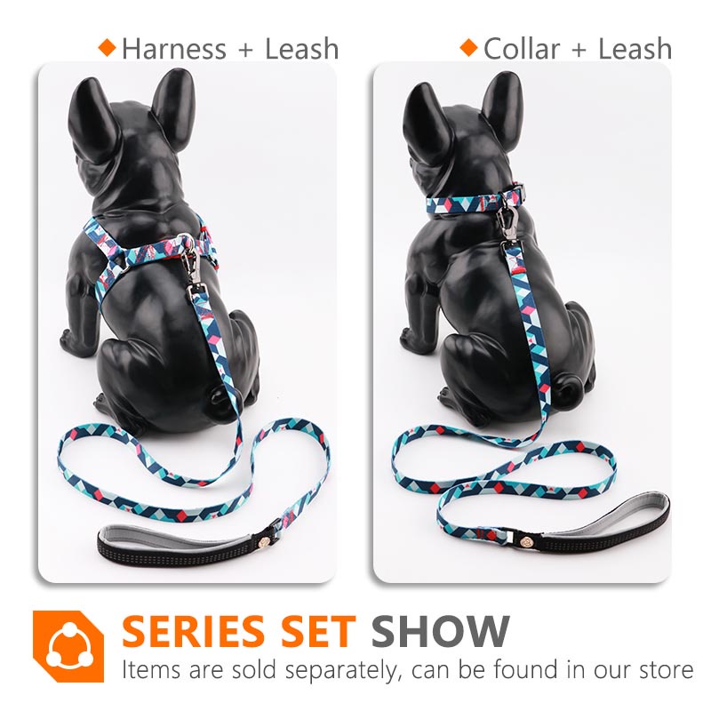 HamshMoc Dây Dắt Thú Cưng Đi Dạo Họa Tiết Hoa Có Thể Điều Chỉnh Kích Thước # 1