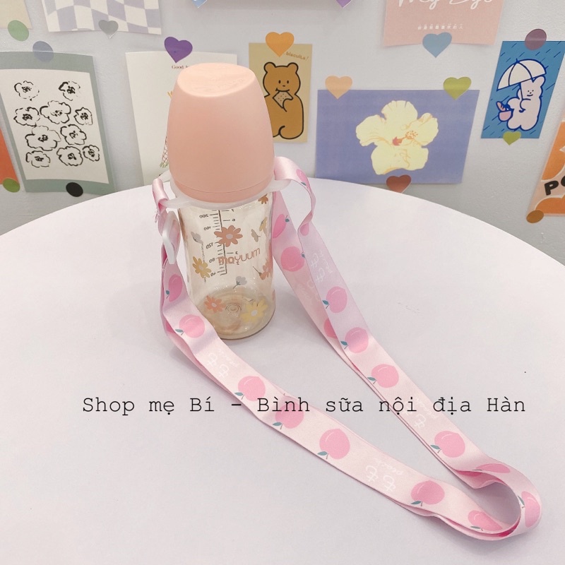 Dây đeo bình sữa cổ rộng cho bé