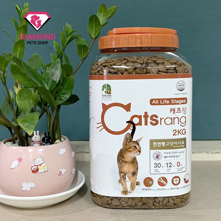 [ Hàng Hot ] [Mua 1 được 2]Thức ăn cho mèo hộp Catsrang 2kg tặng ngay gói catsrang nhỏ - Số lượng có hạn