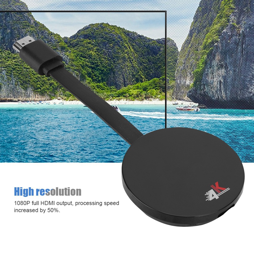 Thiết Bị Kết nối HDMI Không Dây 2.4G/5G Từ Mobile, Tablet, Laptop ra Tivi Chromecast 4K Google G2P