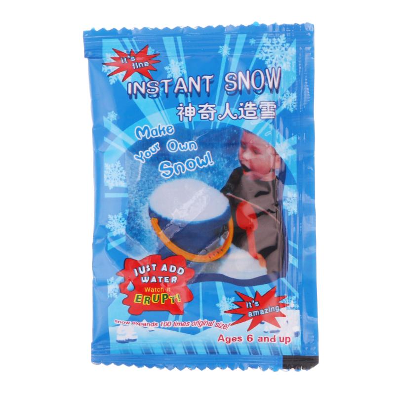 1x Magic Instant Snow Decorations For Christmas Wedding