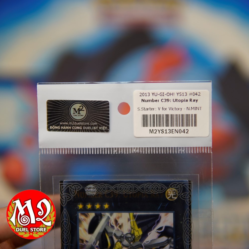 Thẻ bài yugioh Number C39: Utopia Ray - Ultra Rare - lá bài Collector Pack của M2 DUEL Store