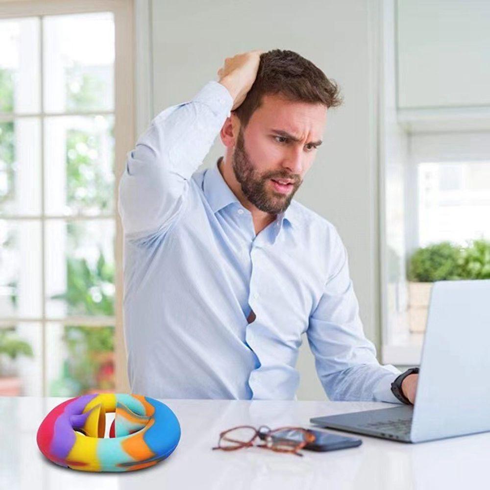 Đồ Chơi Bóp Tay Giảm Căng Thẳng Mềm Mại Vui Nhộn REBUY1 Cho Trẻ Em