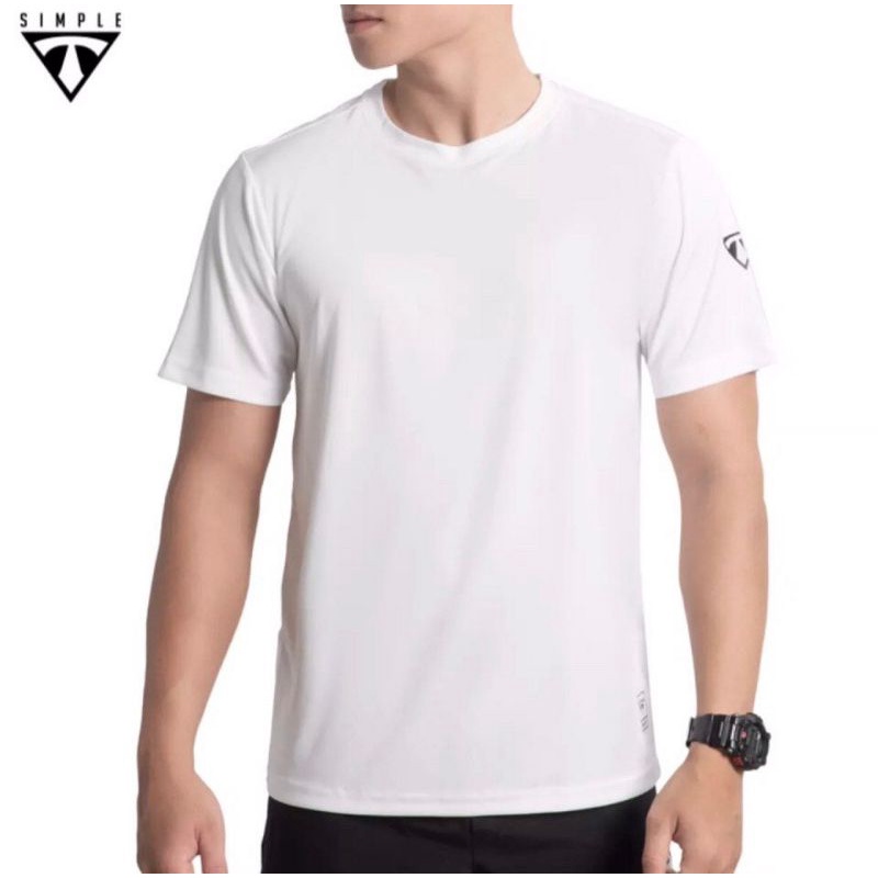 Áo thun thể thao nam thun lạnh cổ tròn tay ngắn co giãn thoáng mát (Có Size dưới 95kg)