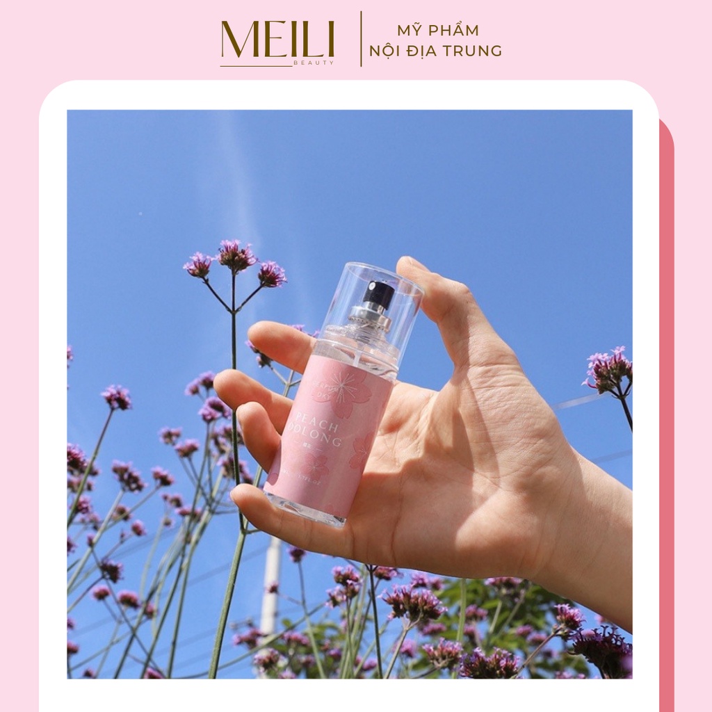 Xịt Thơm Toàn Thân Peach OOlong Body Mist Hương Nước Hoa Siêu Quyến Rũ, Ngọt Ngào - Meili Beauty