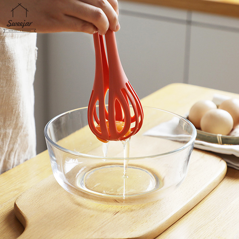 SWEEJAR Cây Đánh Trứng  Đa Năng 2 Trong 1 Bằng Nylon Dùng Trong Thực Phẩm Sử Dụng Trong Nhà Bếp