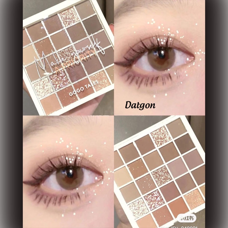 Bảng Mắt 25 ô Lâu Trôi Siêu Xinh Sang Chảnh Của Gogotales Hàng Nội Địa Trung