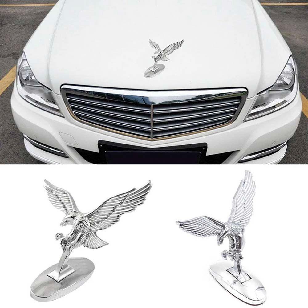 Phụ Kiện Vỏ Bọc Logo 3D Bằng Chrome Chất Lượng Cao Trang Trí Phía Trước Xe Hơi