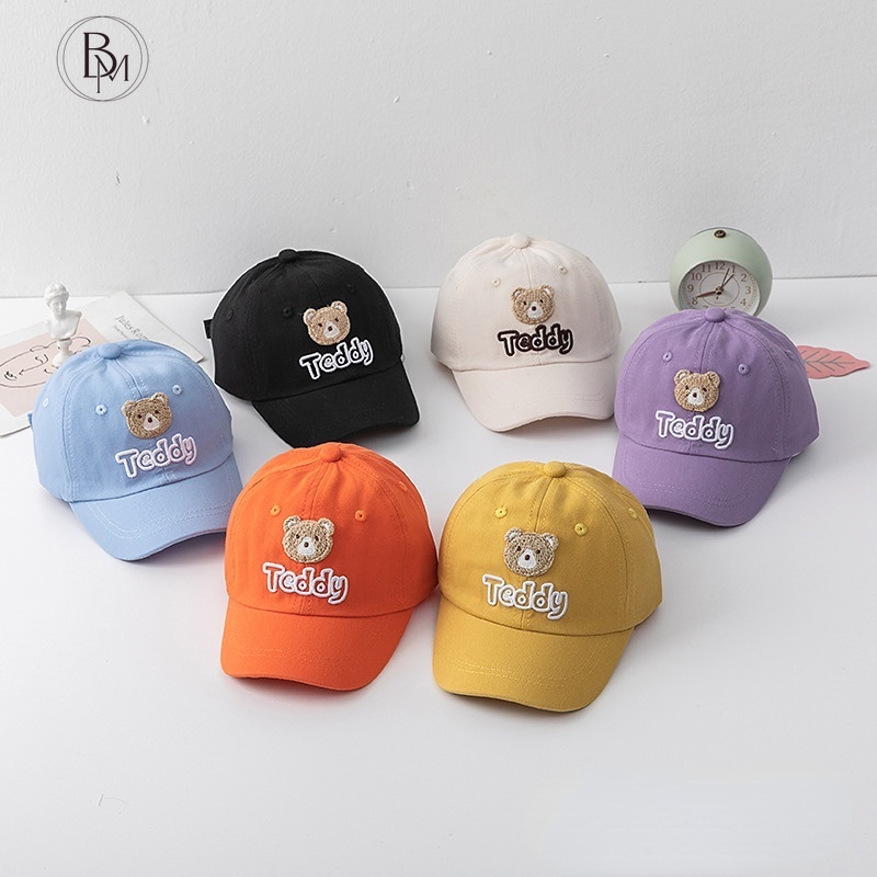 Mũ lưỡi trai BANMA mỏng chống nắng thiết kế dễ thương cho bé