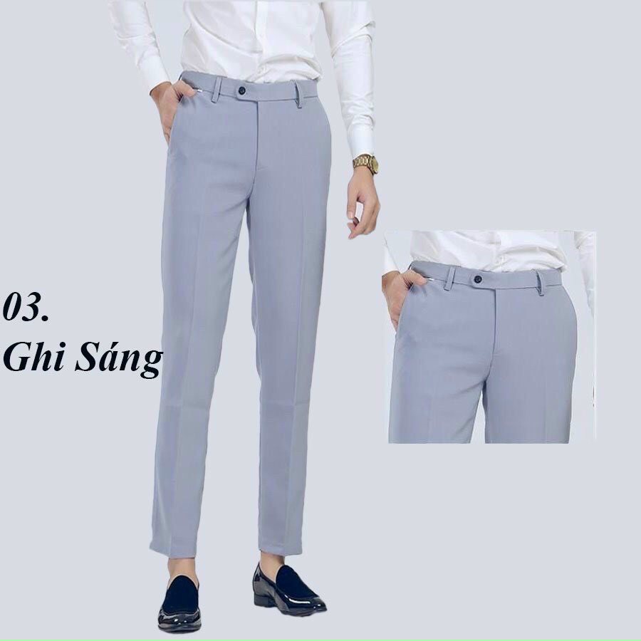 QUẦN TÂY NAM 😍😍  [ 𝐠𝐢𝐚̉𝐦 đ𝐞̂́𝐧 𝐡𝐨̛𝐧 𝟓𝟎% ] quần âu nam  với chất liệu co giãn không bai xù | BigBuy360 - bigbuy360.vn
