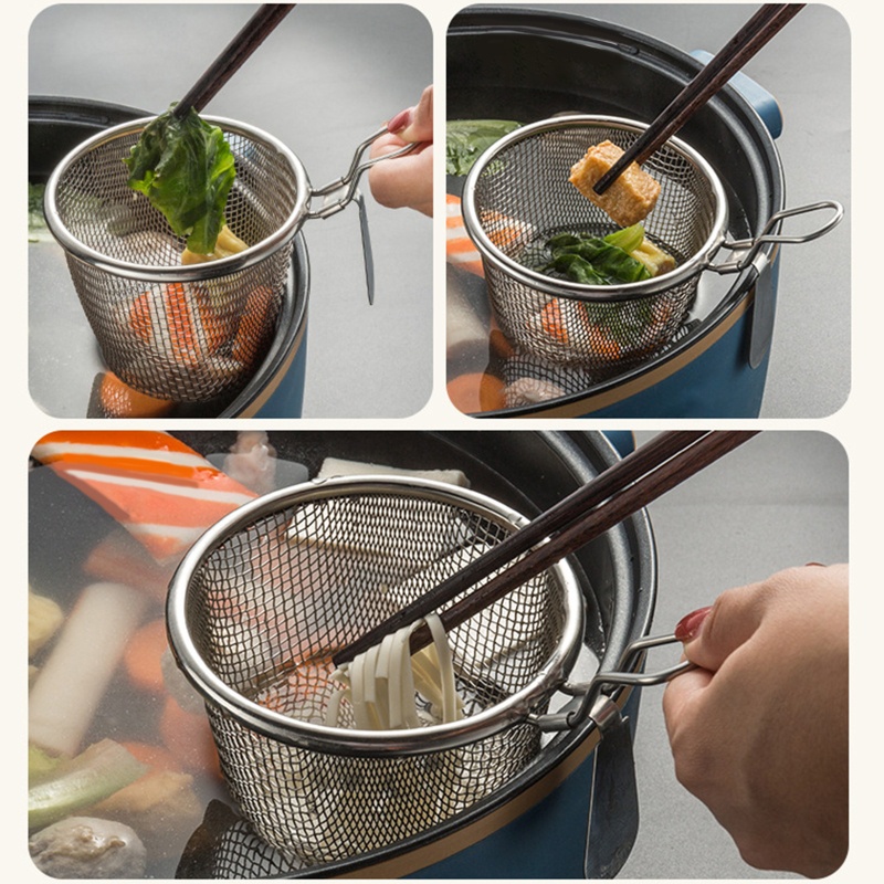 Rây Lọc Đồ Chiên Bằng Thép Không Gỉ