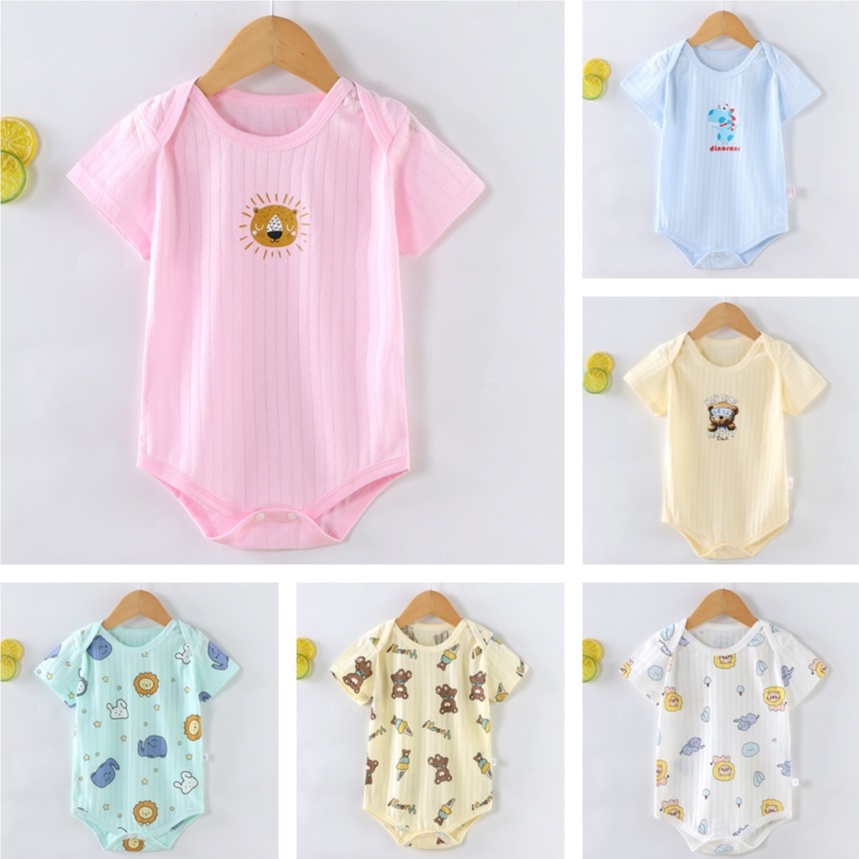 Áo liền quần sát nách đáng yêu cho bé trai và gái