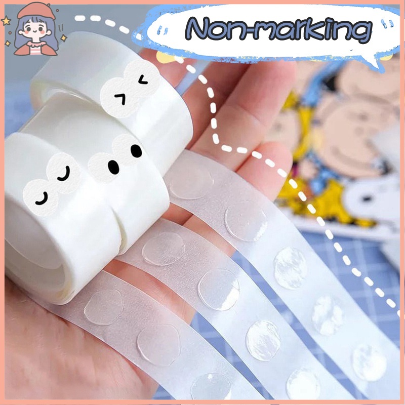 Băng keo dán hai mặt hình chấm bi tiện dụng