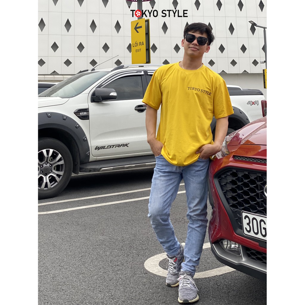 Áo Phông Unisex Nam Nữ Chất Việt AP013 Phong Cách Tokyo Style Tay Lỡ Form  Rộng