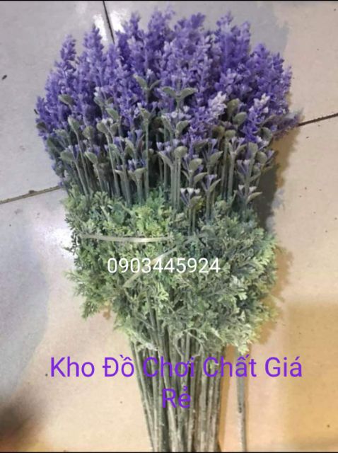 Hoa violet giả trang trí nhà cửa chụp ảnh sản phẩm